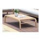 CARRERA ACACIA WOOD OUTDOORS COFFEE TABLE - MyChocolateWood