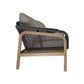 CARRERA ACACIA WOOD & ROPE 3-SEATER OUTDOORS SOFA - MyChocolateWood