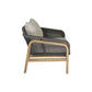 CARRERA ACACIA WOOD & ROPE SINGLE SEATER ARMCHAIR - MyChocolateWood
