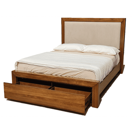 CARTAGENA 4-PIECE QUEEN BEDROOM SUITE - HAZELWOOD - MyChocolateWood