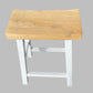 CHAGA RECYCLED ELM BAR STOOL IN 2 TONE FINISH - MyChocolateWood