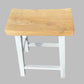 Chaga Recycled Elm Bar Stool in Two-Tone - Chocolate Wood