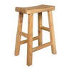 CHAGA RECYCLED ELM BAR STOOL IN NATURAL