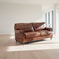 CHARLESTON 3-SEATER AGED LEATHER SOFA - MyChocolateWood