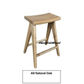 CHARLI STOOL RECYCLED ELM 48X41 65 CM - MyChocolateWood