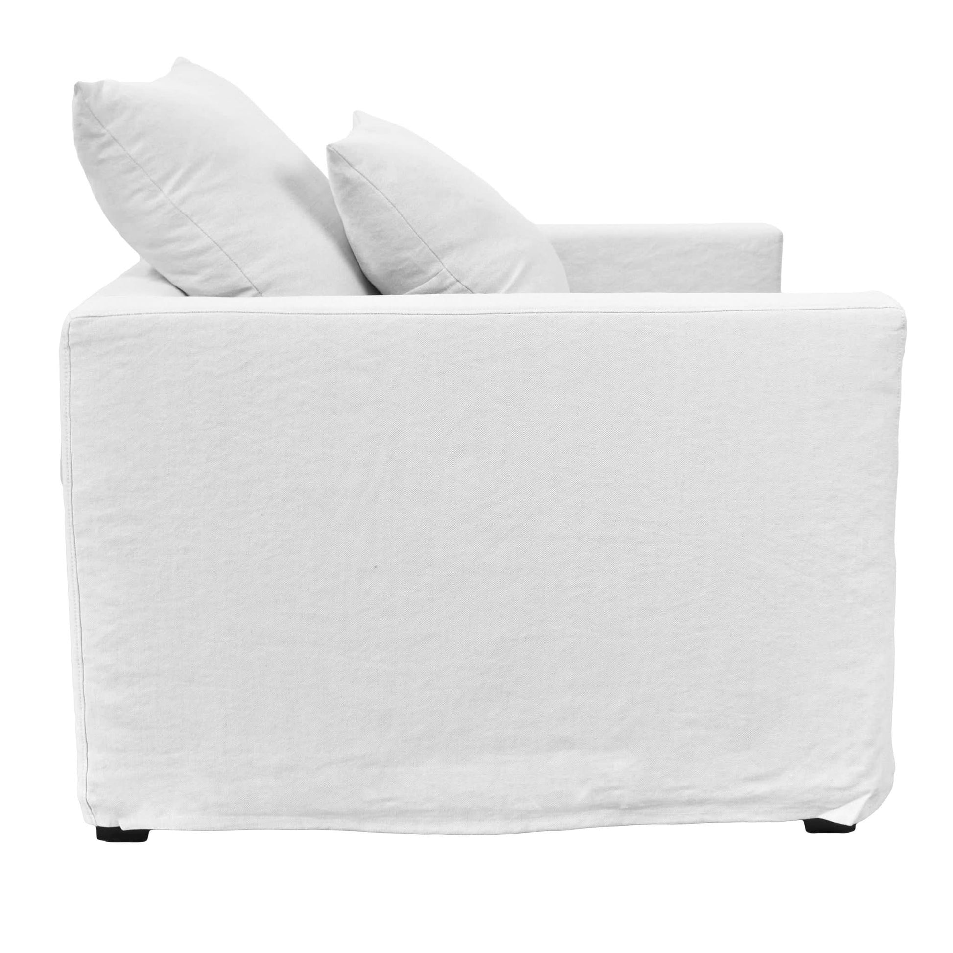 CHATEAU SLIPCOVER HAMPTONS STYLE ARMCHAIR IN CLOUD - MyChocolateWood