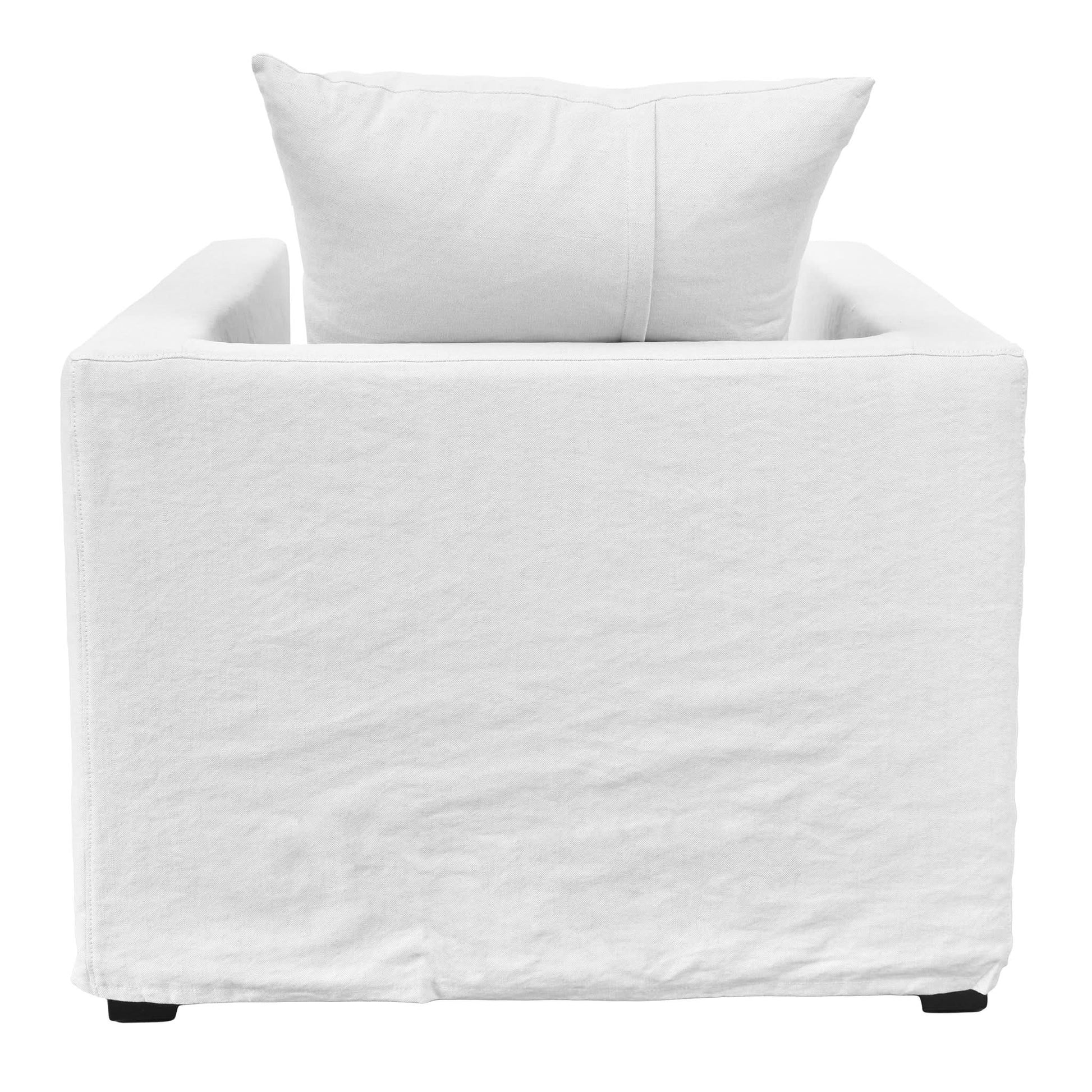 CHATEAU SLIPCOVER HAMPTONS STYLE ARMCHAIR IN CLOUD - MyChocolateWood