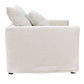 CHATEAU SLIPCOVER HAMPTONS STYLE ARMCHAIR IN SALT & PEPPER - MyChocolateWood