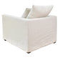 CHATEAU SLIPCOVER HAMPTONS STYLE ARMCHAIR IN SALT & PEPPER - MyChocolateWood
