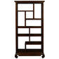 Chenglei Solid Mahogany Opium Style Leg Display Unit / Room Divider in Mahogany - Chocolate Wood