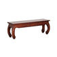 CHENGLEI OPIUM STYLE LEG 128CM BENCH IN MAHOGANY - MyChocolateWood