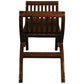 CHENGLEI OPIUM STYLE LEG FULL TIMBER 2-SEATER BENCH IN MAHOGANY - MyChocolateWood