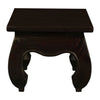 CHENGLEI OPIUM STYLE LEG LAMP SIDE TABLE IN CHOCOLATE