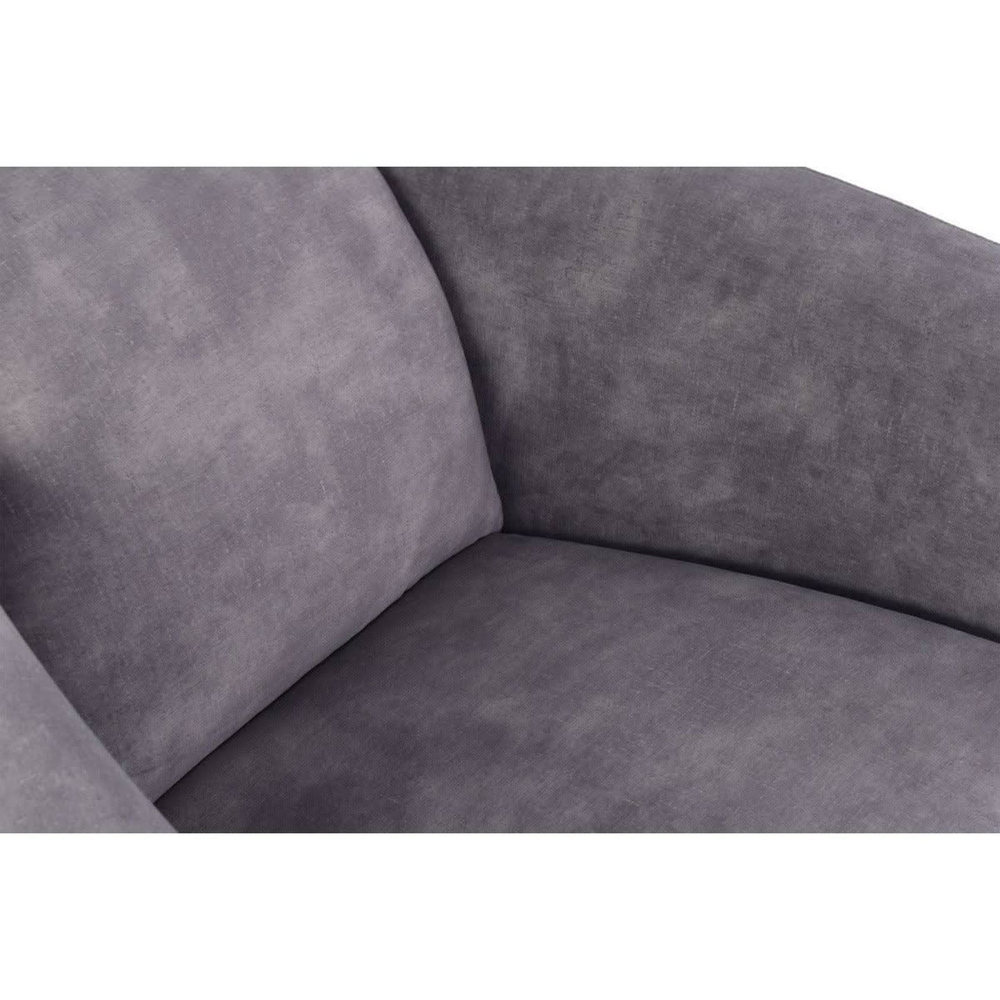 CHESWICK ARMCHAIR IN GREY VELVET