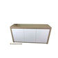 CLEARMONT TASSIE OAK BUFFET IN BEIGE WASH - CUSTOM MADE TO ORDER - MyChocolateWood