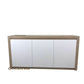 CLEARMONT TASSIE OAK BUFFET IN BEIGE WASH - CUSTOM MADE TO ORDER - MyChocolateWood