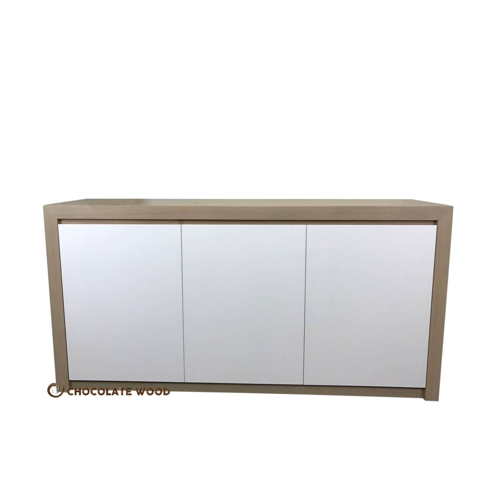 CLEARMONT TASSIE OAK BUFFET IN BEIGE WASH - CUSTOM MADE TO ORDER - MyChocolateWood