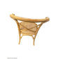 CLIFTON RUSTIC RECYCLED ELM DINING TABLE HAMPTONS STYLE + 6 MELRSOE CROSS BACK DINING CHAIR IN NATURAL DRIFTWOOD - MyChocolateWood