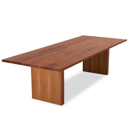 COLOGNE 240CM OAK TIMBER DINING TABLE - AUSTRALIAN CUSTOM MADE