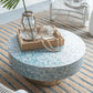 CONCH ROUND SHELL COFFEE TABLE - MyChocolateWood