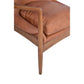 COPENHAGEN ARMCHAIR IN DISTRESSED TOFFEE LEATHER - MyChocolateWood