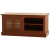 CORBETT SOLID MAHOGANY TIMBER TV UNIT 2 DOORS - MAHOGANY 130CM - MyChocolateWood