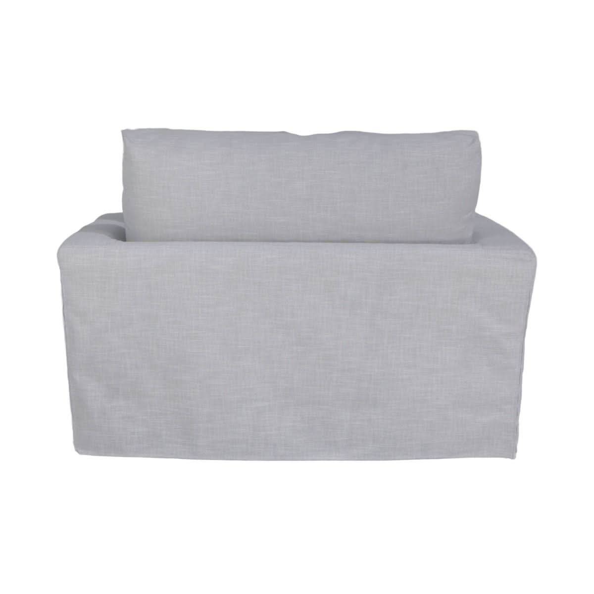 CORDELIA 1.5-SEATER XL HAMPTON STYLE ARMCHAIR IN GLACIER - MyChocolateWood