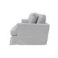 CORDELIA FABRIC SOFA IN GLACIER 236CM - MyChocolateWood