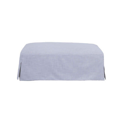 CORDELIA HAMPTON STYLE OTTOMAN IN GLACIER - MyChocolateWood
