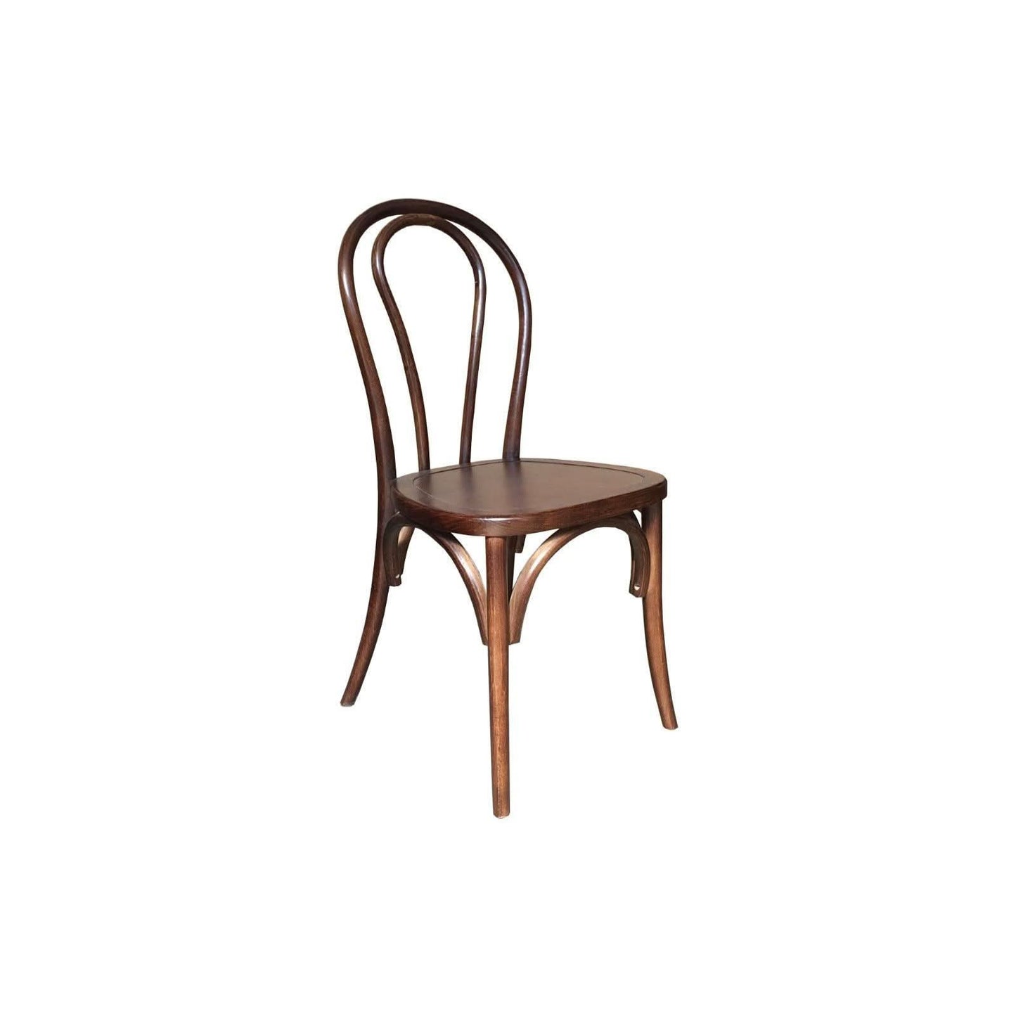 CRISTO BENTWOOD DINING CHAIR WALNUT (NON-STACKABLE) - MyChocolateWood