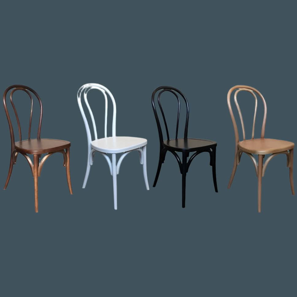 CRISTO BENTWOOD DINING CHAIR WALNUT (NON-STACKABLE) - MyChocolateWood