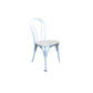 Cristo Bentwood Dining Chair in White - Chocolate Wood