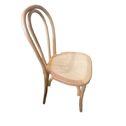 CRISTO STACKABLE BENTWOOD DINING CHAIR NATURAL - MyChocolateWood