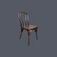 CRISTO STACKABLE BENTWOOD DINING CHAIR WALNUT - CLEARANCE - MyChocolateWood