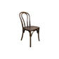 CRISTO STACKABLE BENTWOOD DINING CHAIR WALNUT - CLEARANCE - MyChocolateWood