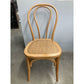 CRISTO STACKABLE NATURAL BENTWOOD DINING CHAIR WITH RATTAN SEAT - MyChocolateWood