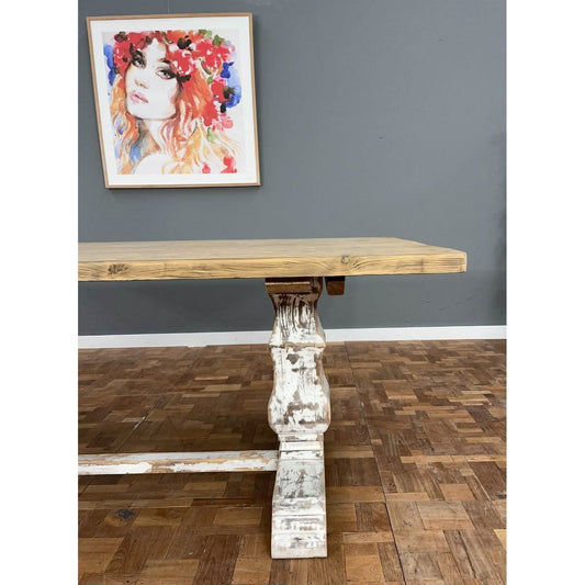 DAHAN RECYCLED PINE DINING TABLE 240CM