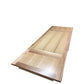 Dari Solid Tassie Oak Side Extension Dining Table, 200 / 250 / 300cm - Chocolate Wood