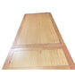 Dari Solid Tassie Oak Side Extension Dining Table, 200 / 250 / 300cm - Chocolate Wood