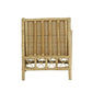 DELON ARMCHAIR CHAIR NATURAL RATTAN FRAME/ WHITE UPHOLSTERY - MyChocolateWood