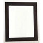 Dias Solid Mahogany Timber Frame Mirror in Chocolate, 80cm - Chocolate Wood