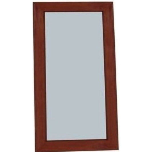 DIAS SOLID MAHOGANY TIMBER FRAME MIRROR IN MAHOGANY 100CM - MyChocolateWood