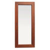 DIAS SOLID MAHOGANY TIMBER FRAME MIRROR IN MAHOGANY 65CM - MyChocolateWood