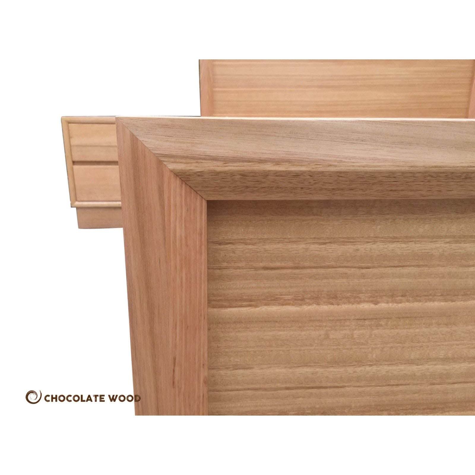 DORA QUEEN BEDROOM SUITE - SOLID TASSIE OAK TIMBER - MyChocolateWood