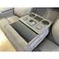 DORIA 3-SEATER RHINO SUEDE FABRIC ELECTRIC RECLINER GREY - MyChocolateWood