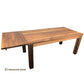 DULWICH SIDE BLACKWOOD EXTENSION DINING TABLE - MADE TO ORDER - MyChocolateWood