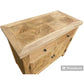 DUTCHY FRENCH PROVINCIAL STYLE BUFFET/SIDEBOARD 2 DOORS & 2 DRAWERS WITH PARQUETRY PATTERN 90 CMS - MyChocolateWood