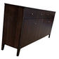 DYLAN AUSTRALIAN MADE TASSIE OAK 4 DOORS & 4 DRAWERS BUFFET/SIDEBOARD IN CHOCOLATE - MyChocolateWood