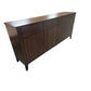 DYLAN AUSTRALIAN MADE TASSIE OAK 4 DOORS & 4 DRAWERS BUFFET/SIDEBOARD IN CHOCOLATE - MyChocolateWood