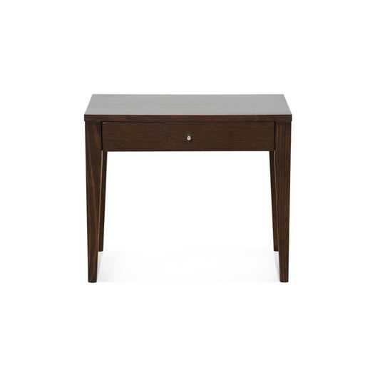 DYLAN TASSIE OAK 1 DRAWER SIDE TABLE LAMP TABLE IN CHOCOLATE AUSTRALIAN MADE TO ORDER - MyChocolateWood